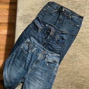 3 pairs size 13 no boundaries jeans